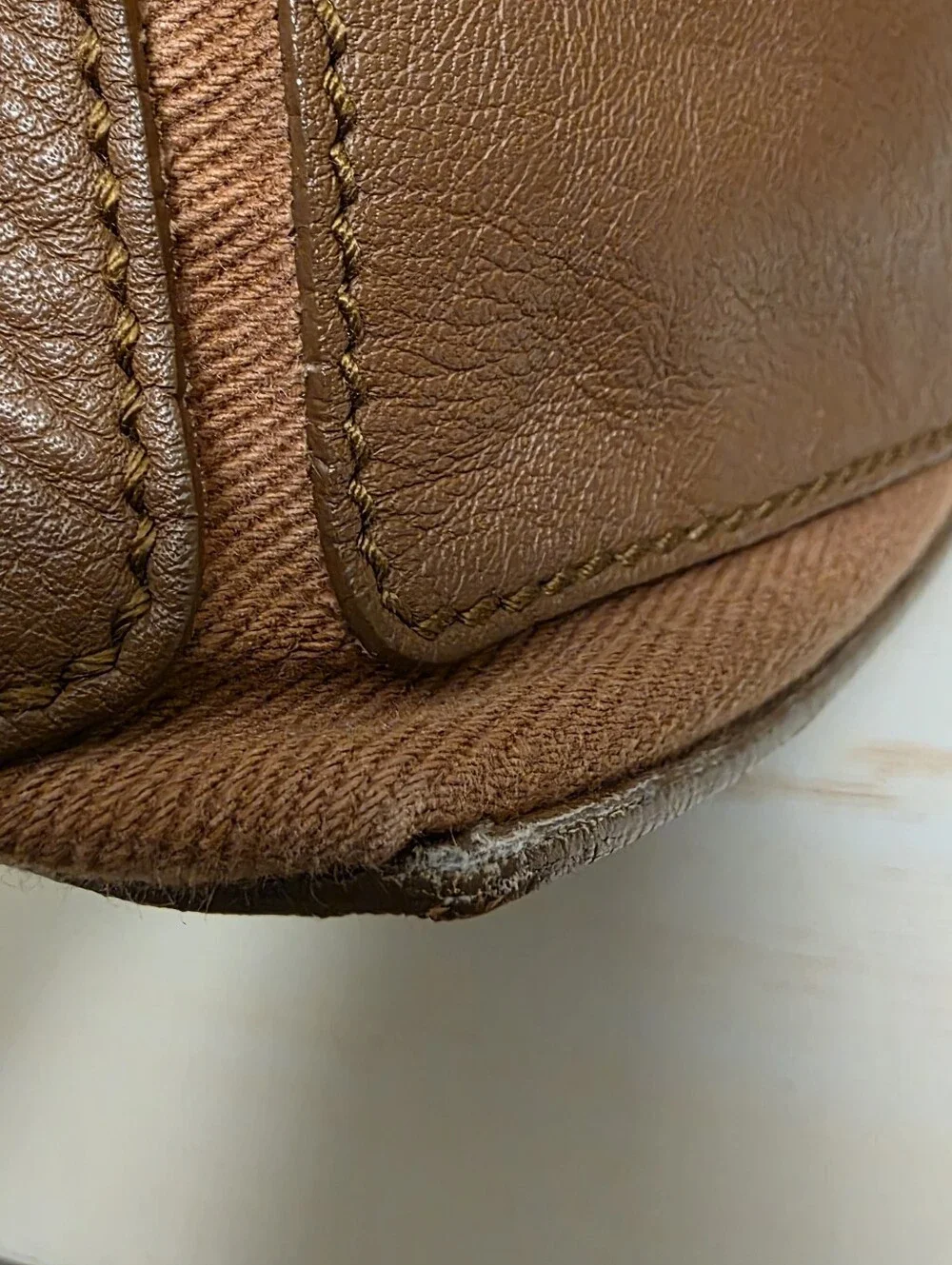 Yves Saint Laurent | Authentic Vintage Brown Sac Muse Two Leather Satchel